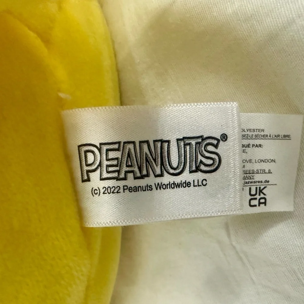 Squishmallows Peanuts Christmas Woodstock 10”‎ Plush Santa Suit Antlers Retired